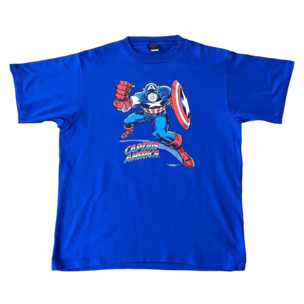 Changes 1989 Captain America Marvel Tee